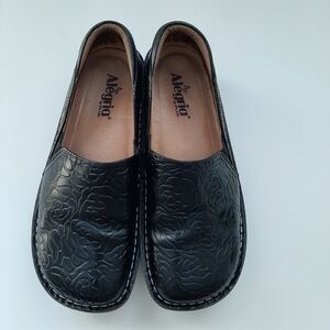 Alegria By PG Lite DEB-531 Black Professional Clogs Size 41 US Size 10.5-11